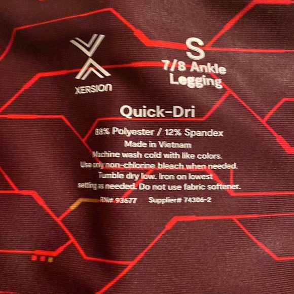NWT XERSION ankle leggings - Picture 3 of 3